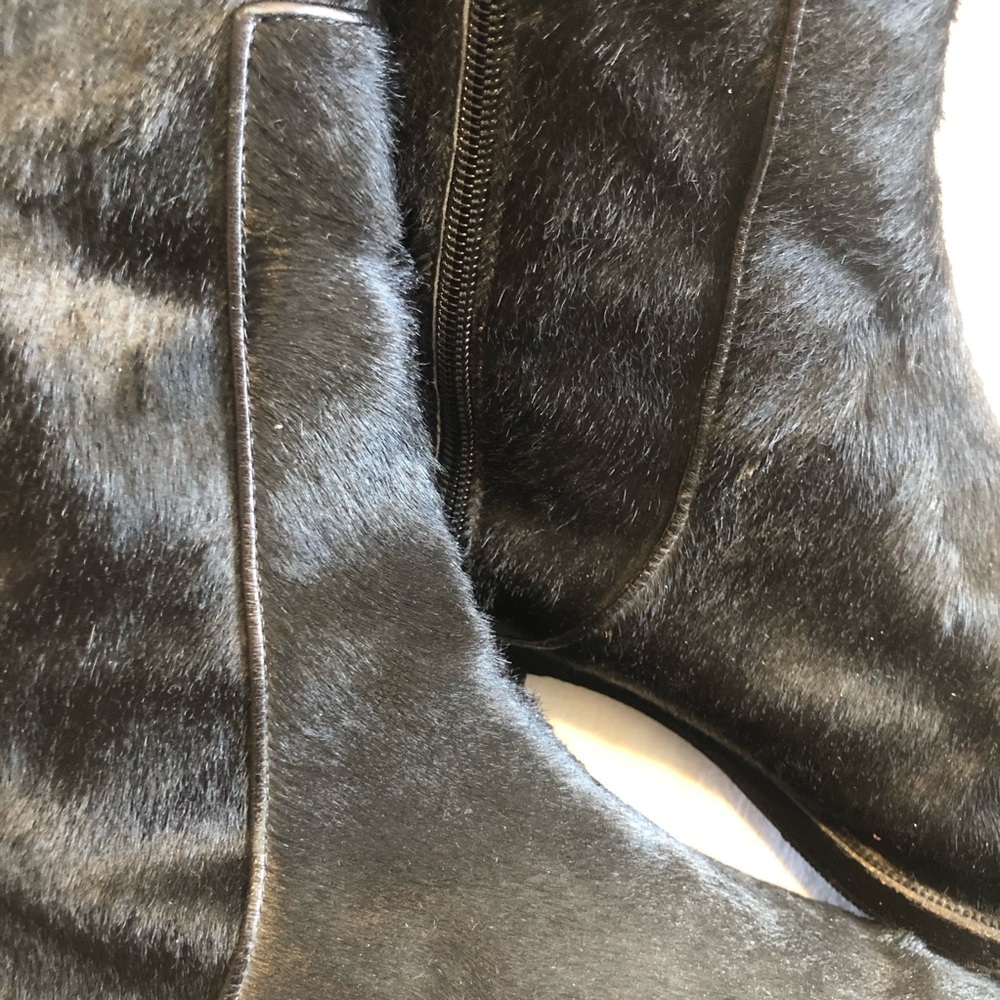 VTG 🇮🇹 WARREN EDWARDS Calf Hair Boots made in ITALY 🎩 - Picture 3 of 16